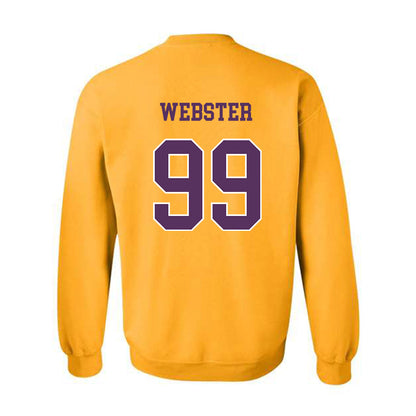 JMU - NCAA Football : Cole Webster - Vintage Dukes Crewneck Sweatshirt-1