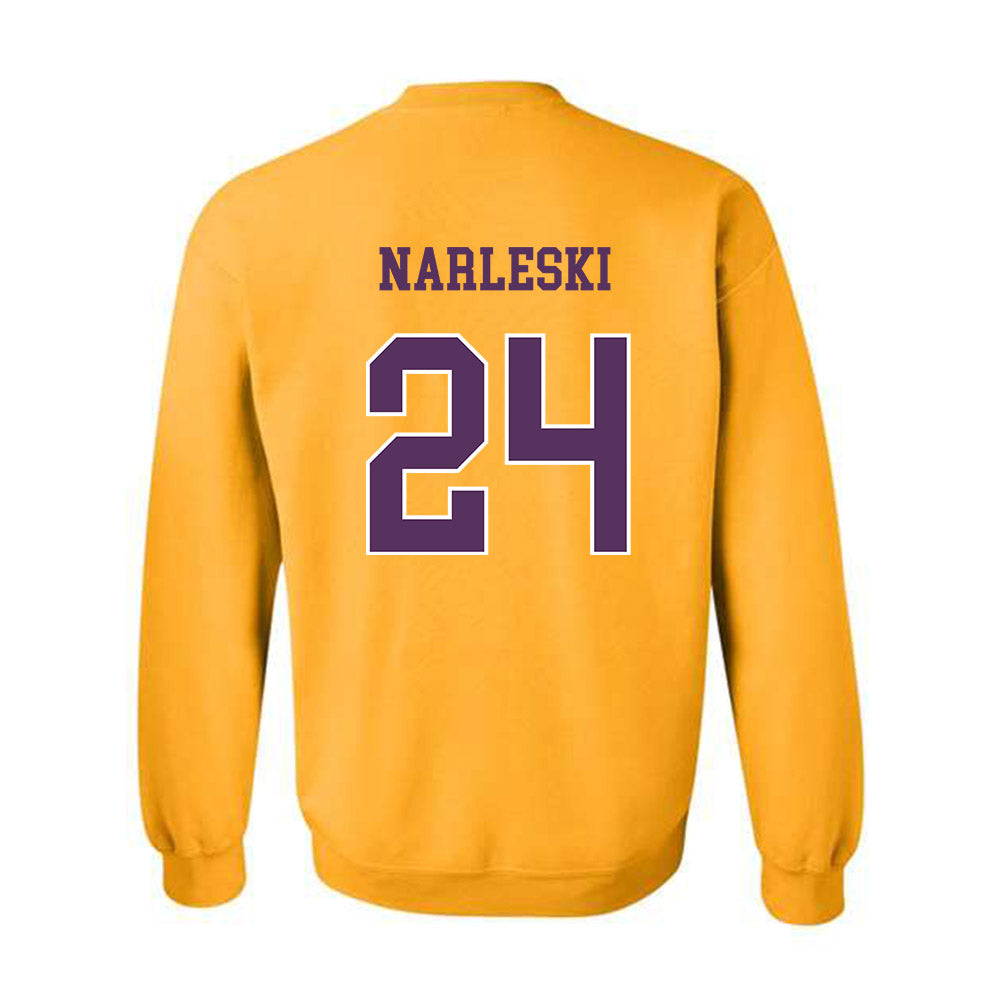 JMU - NCAA Women's Field Hockey : Julie Narleski - Vintage Dukes Crewneck Sweatshirt-1