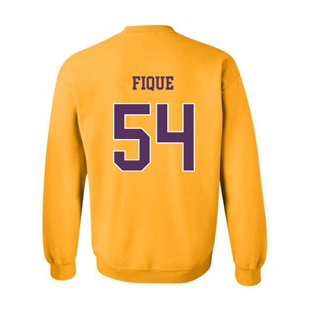 JMU - NCAA Football : Brandon Fique - Vintage Dukes Crewneck Sweatshirt-1