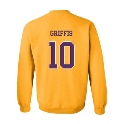 JMU - NCAA Football : Brett Griffis - Vintage Dukes Crewneck Sweatshirt-1