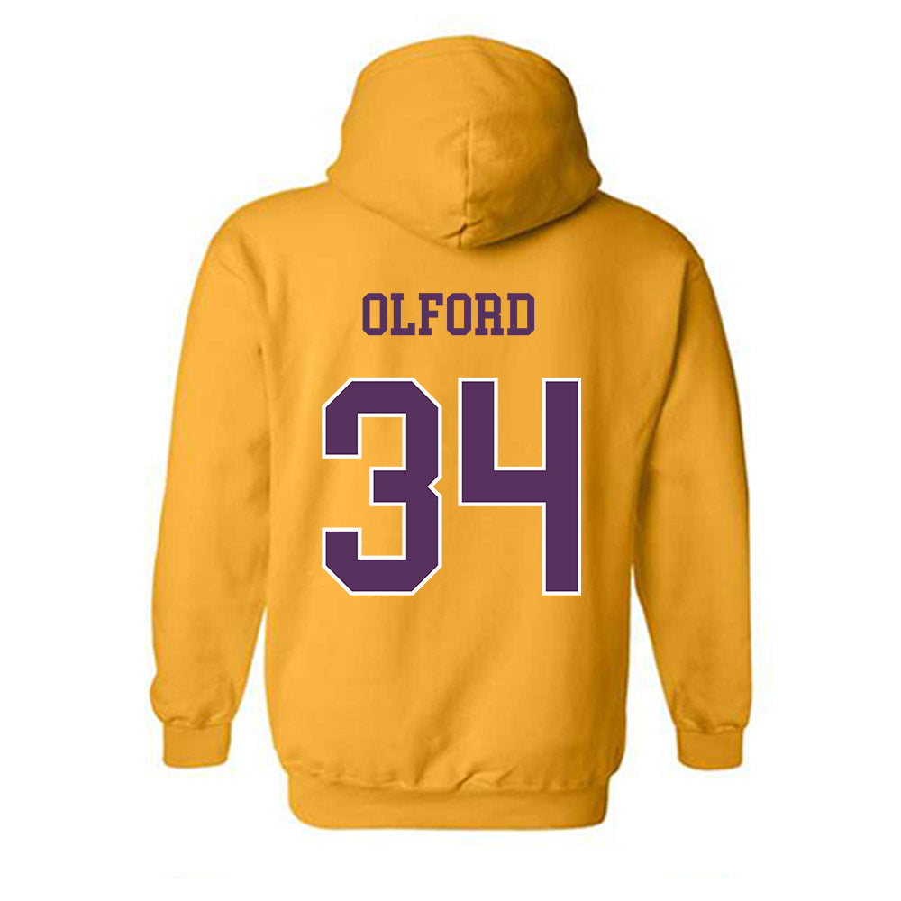 JMU - NCAA Football : Jamal Olford - Vintage Dukes Hooded Sweatshirt-1