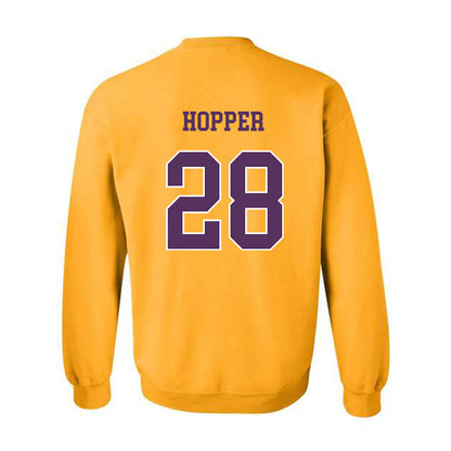 JMU - NCAA Football : Tyjai Hopper - Vintage Dukes Crewneck Sweatshirt-1