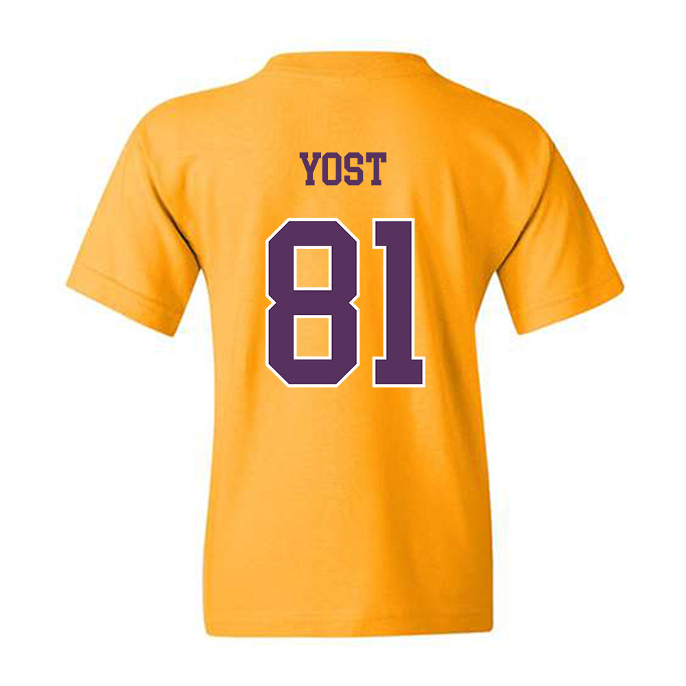 JMU - NCAA Football : Sue Yost - Vintage Dukes Youth T-Shirt-1