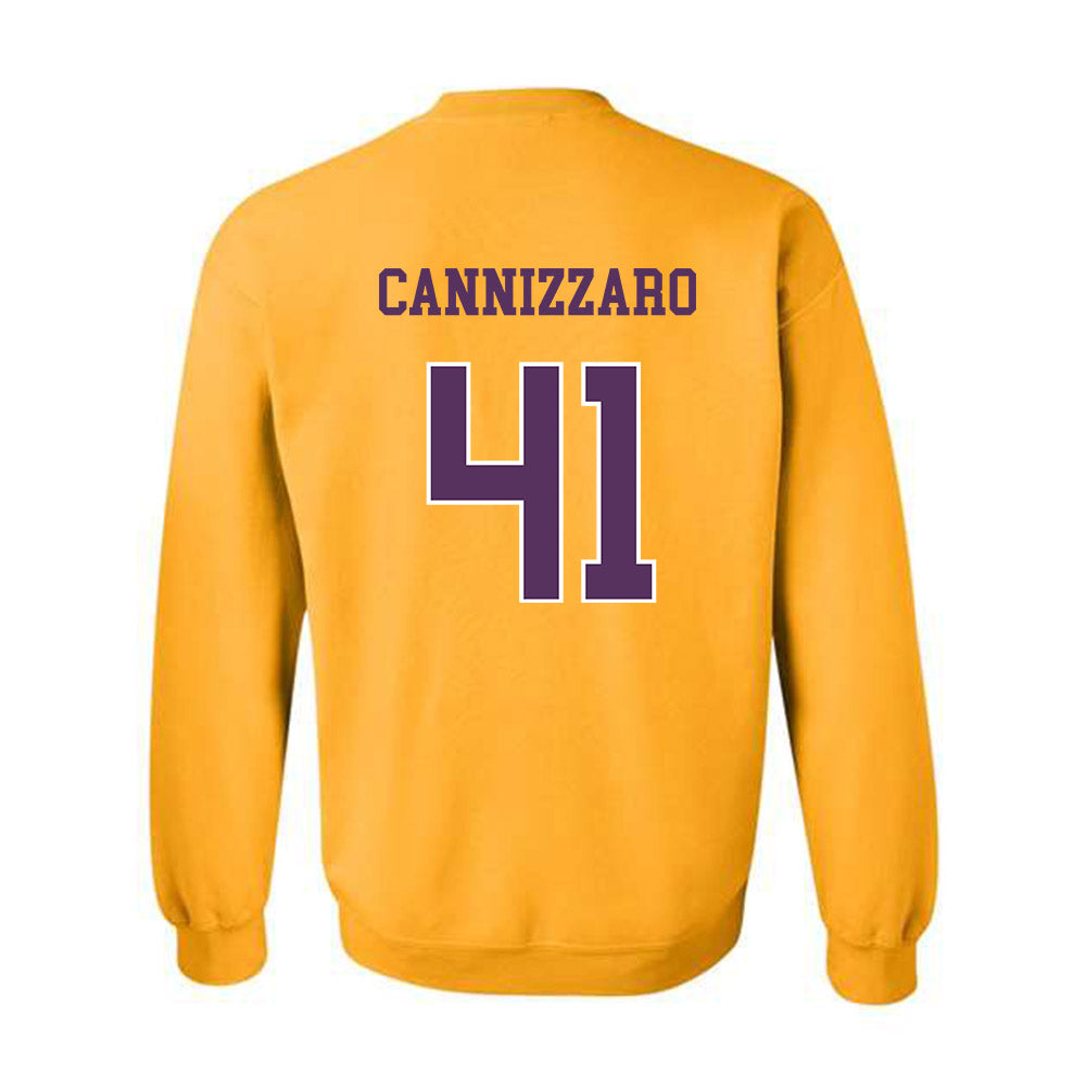 JMU - NCAA Baseball : Jack Cannizzaro - Vintage Dukes Crewneck Sweatshirt-1