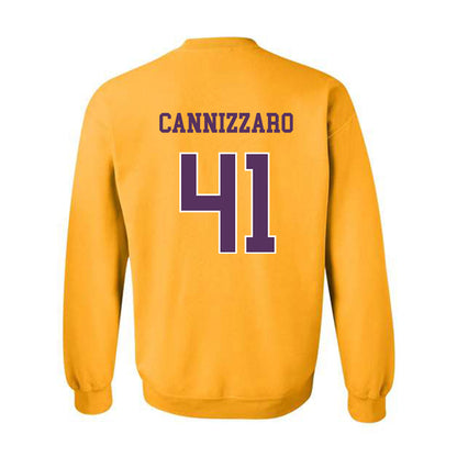 JMU - NCAA Baseball : Jack Cannizzaro - Vintage Dukes Crewneck Sweatshirt-1