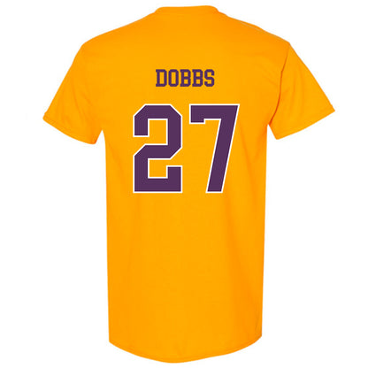 JMU - NCAA Football : Jacob Dobbs - Vintage Dukes T-Shirt-1