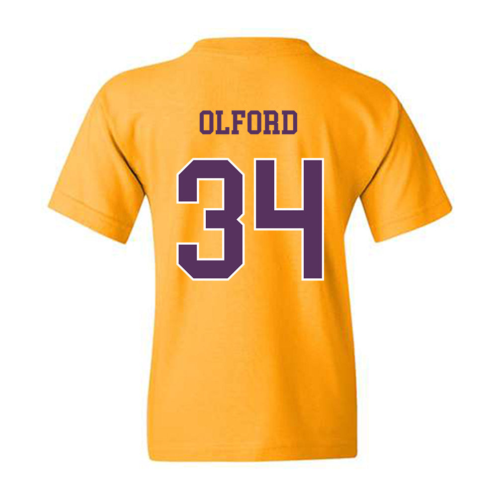 JMU - NCAA Football : Jamal Olford - Vintage Dukes Youth T-Shirt-1