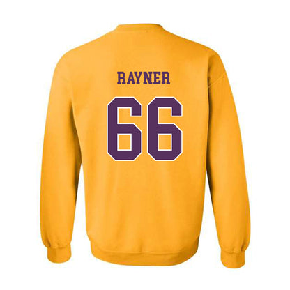JMU - NCAA Football : JD Rayner - Vintage Dukes Crewneck Sweatshirt-1