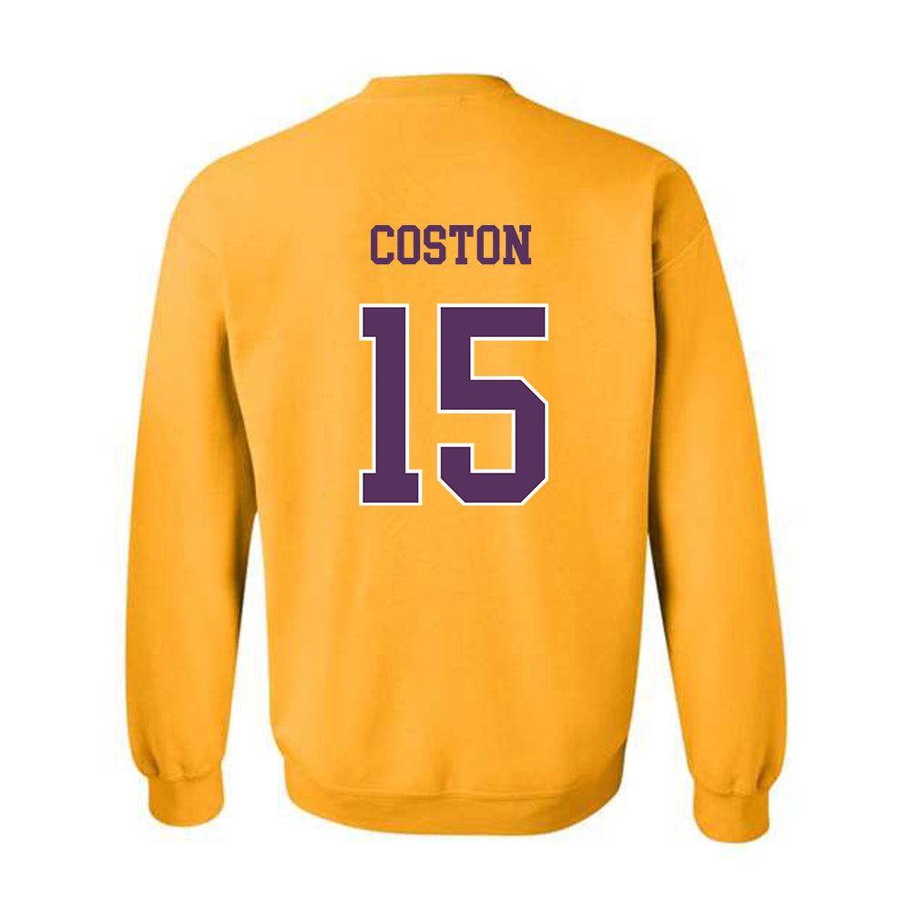 JMU - NCAA Women's Soccer : Bailey Coston - Vintage Dukes Crewneck Sweatshirt-1