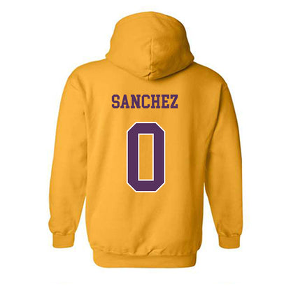 JMU - NCAA Football : Jaylan Sanchez - Vintage Dukes Hooded Sweatshirt-1