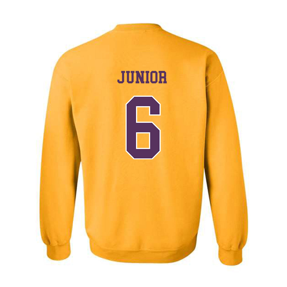 JMU - NCAA Men's Soccer : Florentino Junior - Vintage Dukes Crewneck Sweatshirt-1