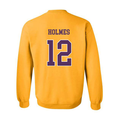 JMU - NCAA Football : Kye Holmes - Vintage Dukes Crewneck Sweatshirt-1