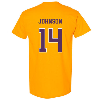 JMU - NCAA Softball : Taylor Johnson - Vintage Dukes T-Shirt-1