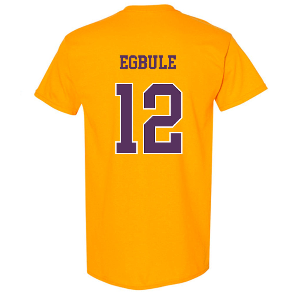 JMU - NCAA Men's Basketball : Oriekose Egbule - Vintage Dukes T-Shirt-1