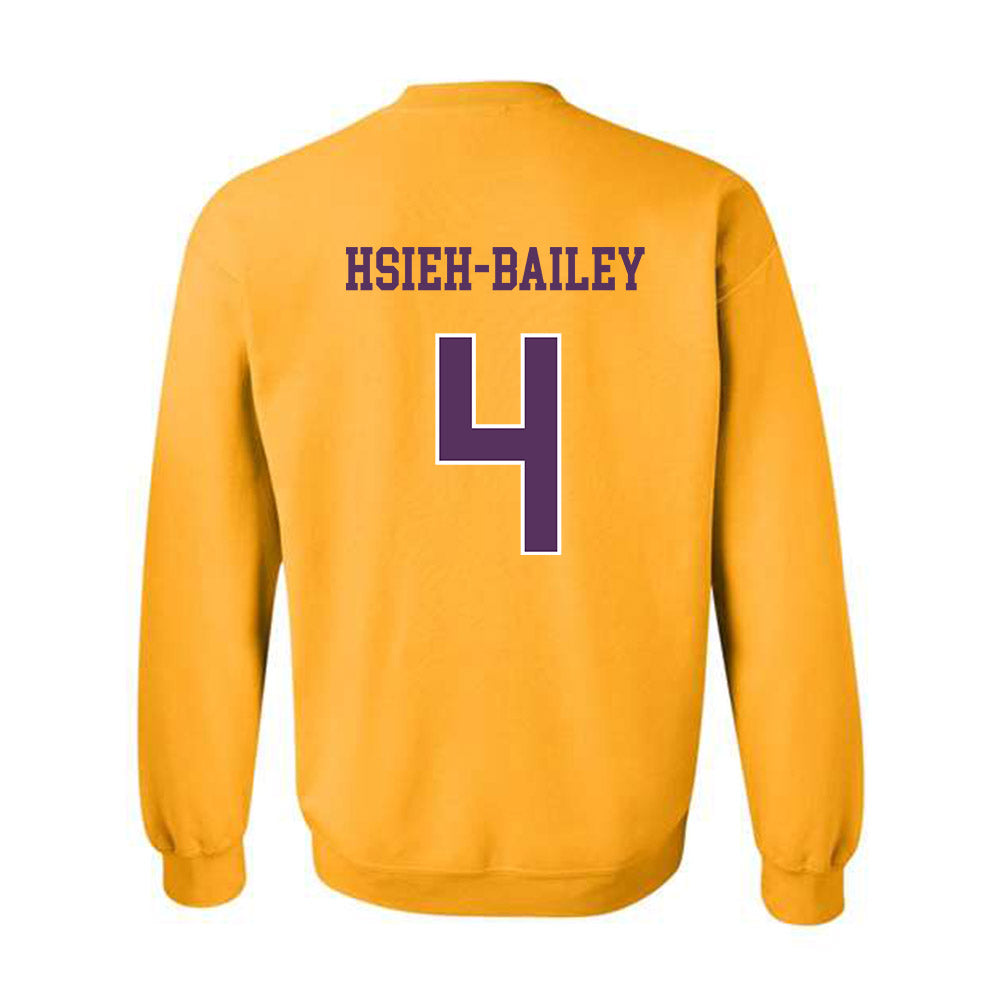 JMU - NCAA Men's Soccer : Jai Hsieh-Bailey - Vintage Dukes Crewneck Sweatshirt-1
