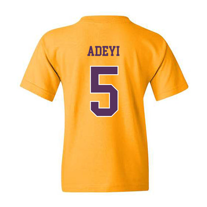 JMU - NCAA Football : Ayo Adeyi - Vintage Dukes Youth T-Shirt-1
