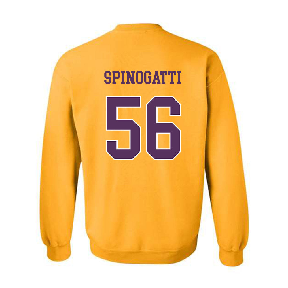 JMU - NCAA Football : Drew Spinogatti - Vintage Dukes Crewneck Sweatshirt-1