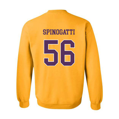 JMU - NCAA Football : Drew Spinogatti - Vintage Dukes Crewneck Sweatshirt-1