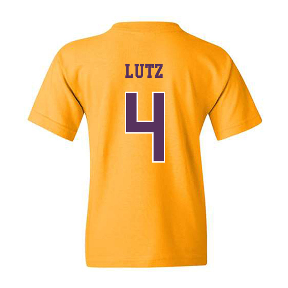 JMU - NCAA Baseball : Tyler Lutz - Vintage Dukes Youth T-Shirt-1