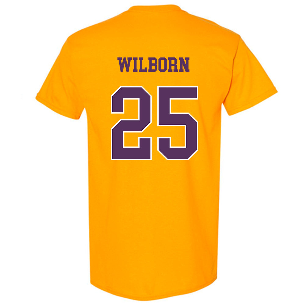 JMU - NCAA Men's Basketball : Eli Wilborn - Vintage Dukes T-Shirt-1
