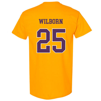 JMU - NCAA Men's Basketball : Eli Wilborn - Vintage Dukes T-Shirt-1