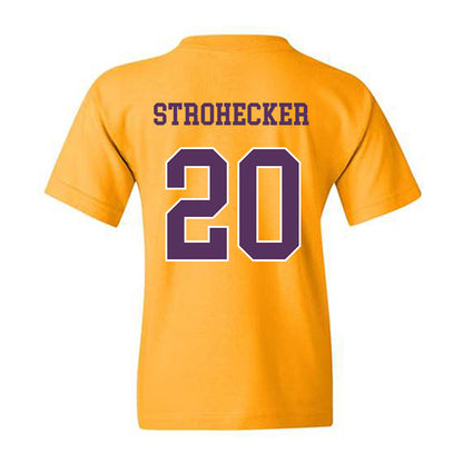 JMU - NCAA Baseball : Jonathan Strohecker - Vintage Dukes Youth T-Shirt-1
