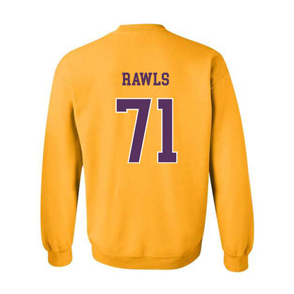 JMU - NCAA Football : Deacon Rawls - Vintage Dukes Crewneck Sweatshirt-1