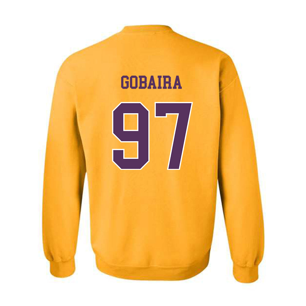 JMU - NCAA Football : Aiden Gobaira - Vintage Dukes Crewneck Sweatshirt-1