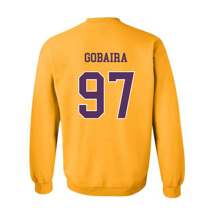JMU - NCAA Football : Aiden Gobaira - Vintage Dukes Crewneck Sweatshirt-1