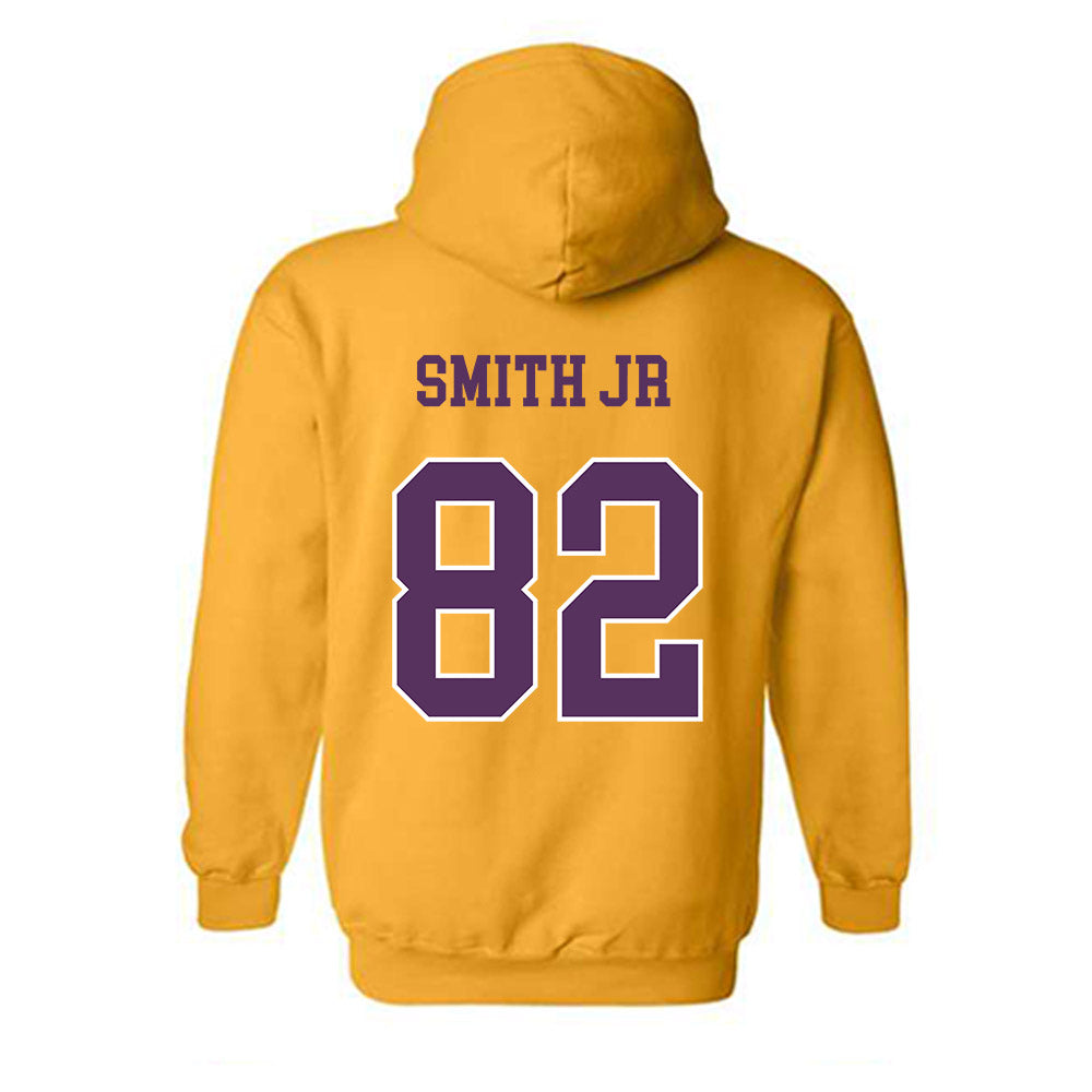 JMU - NCAA Football : Jamarcus Smith Jr - Vintage Dukes Hooded Sweatshirt-1