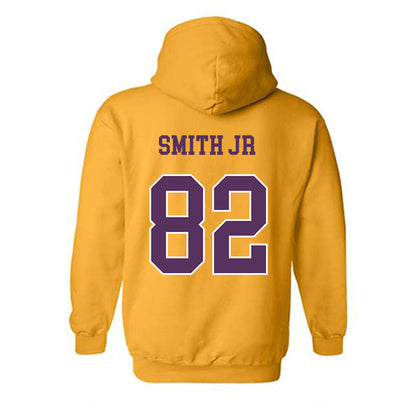 JMU - NCAA Football : Jamarcus Smith Jr - Vintage Dukes Hooded Sweatshirt-1