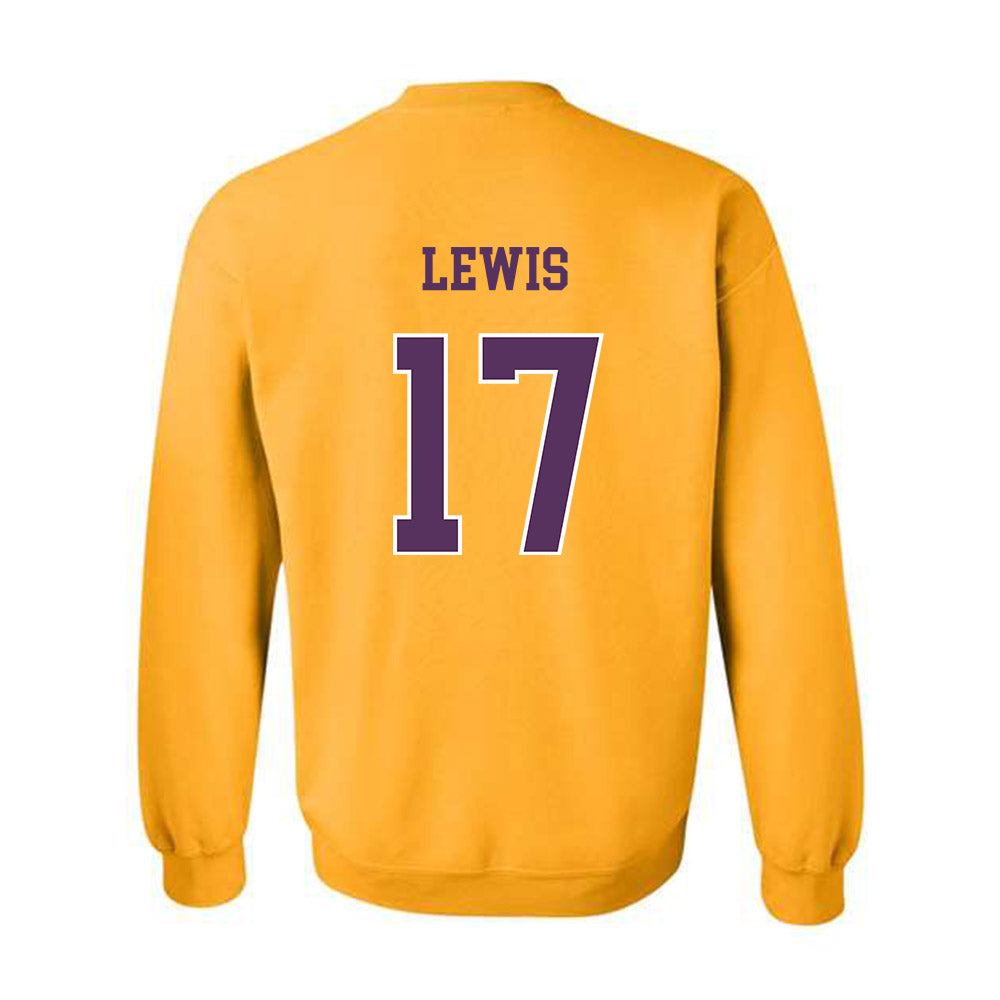 JMU - NCAA Softball : Kendra Lewis - Vintage Dukes Crewneck Sweatshirt-1