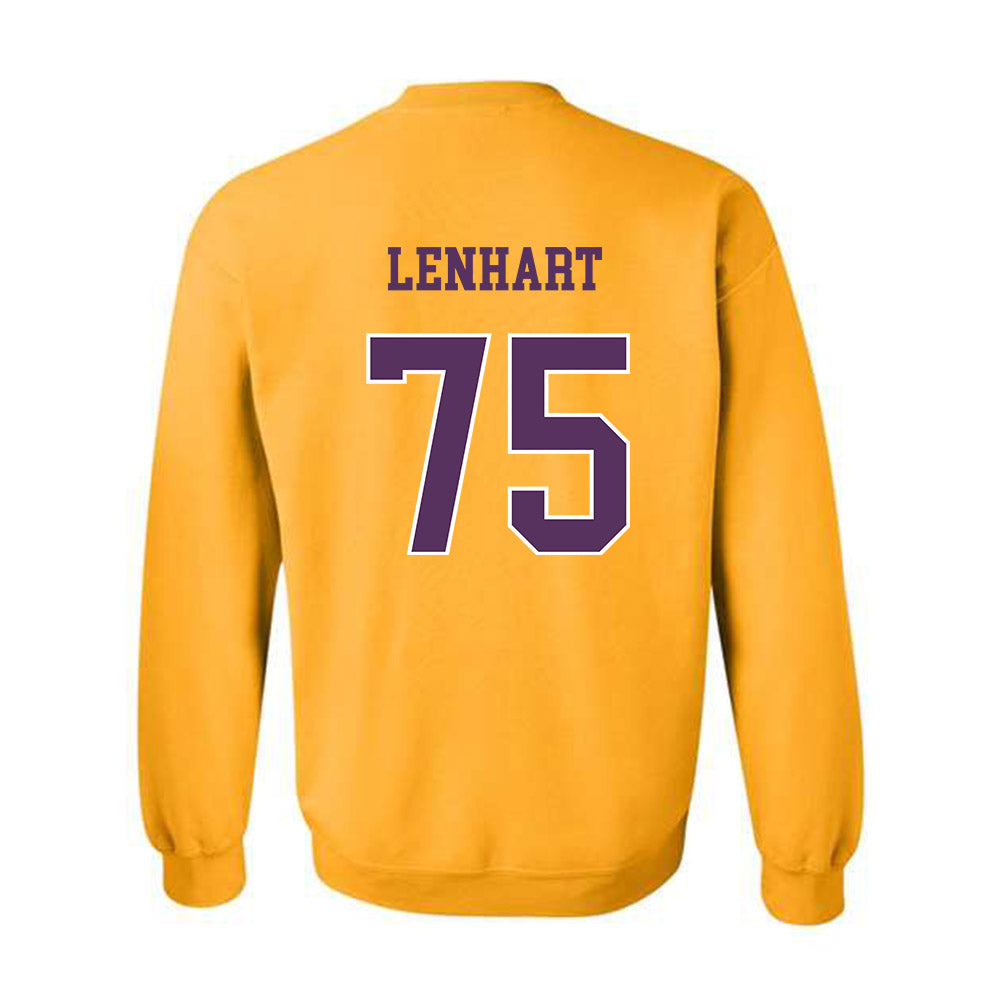 JMU - NCAA Football : Kyle Lenhart - Vintage Dukes Crewneck Sweatshirt-1