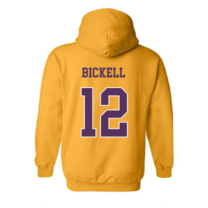 JMU - NCAA Women's Lacrosse : Avery Bickell - Vintage Dukes Hooded Sweatshirt-1