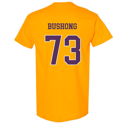 JMU - NCAA Football : Evan Bushong - Vintage Dukes T-Shirt-1