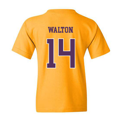 JMU - NCAA Women's Basketball : Regina Walton - Vintage Dukes Youth T-Shirt-1