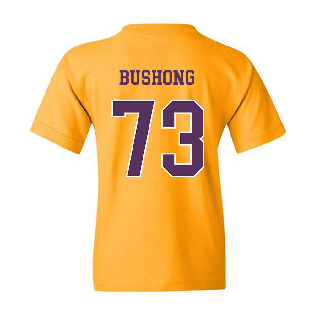 JMU - NCAA Football : Evan Bushong - Vintage Dukes Youth T-Shirt-1