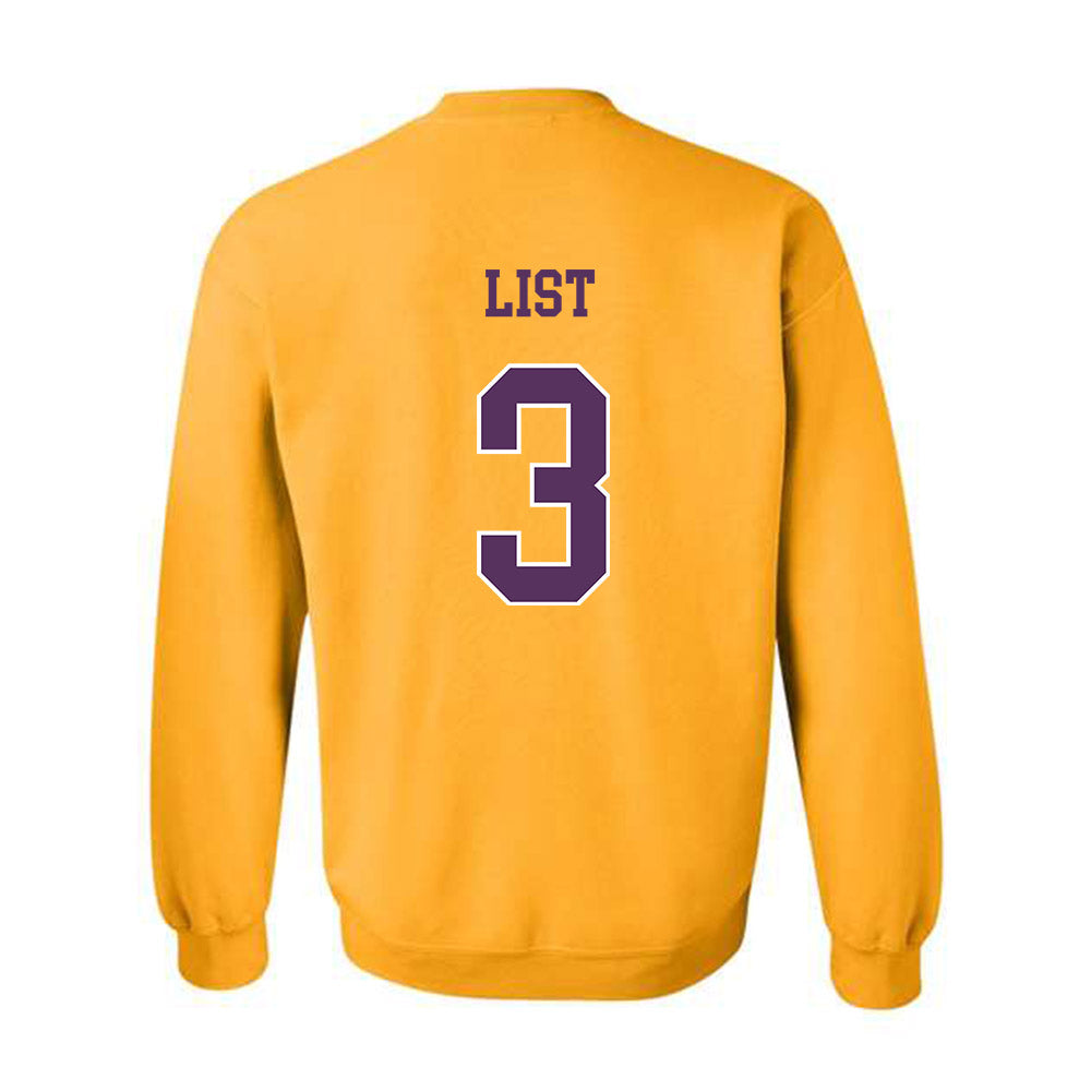 JMU - NCAA Softball : Payton List - Vintage Dukes Crewneck Sweatshirt-1