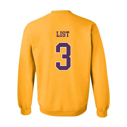 JMU - NCAA Softball : Payton List - Vintage Dukes Crewneck Sweatshirt-1