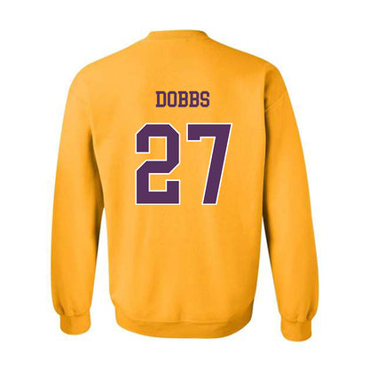 JMU - NCAA Football : Jacob Dobbs - Vintage Dukes Crewneck Sweatshirt-1