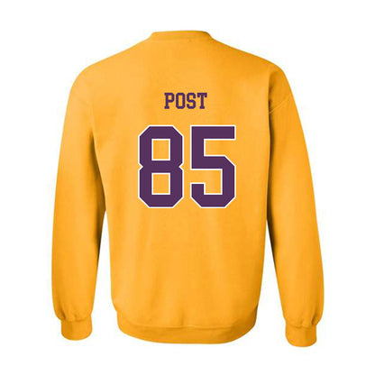 JMU - NCAA Football : Ryder Post - Vintage Dukes Crewneck Sweatshirt-1