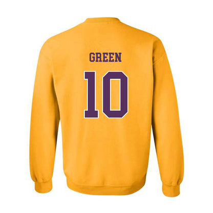 JMU - Football Alumni : Jalen Green - Vintage Dukes Crewneck Sweatshirt-1