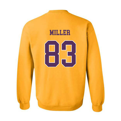 JMU - NCAA Football : Chase Miller - Vintage Dukes Crewneck Sweatshirt-1