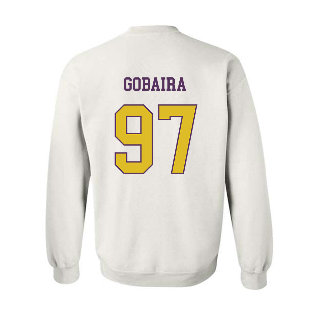 JMU - NCAA Football : Aiden Gobaira - Vintage Dukes Crewneck Sweatshirt-1