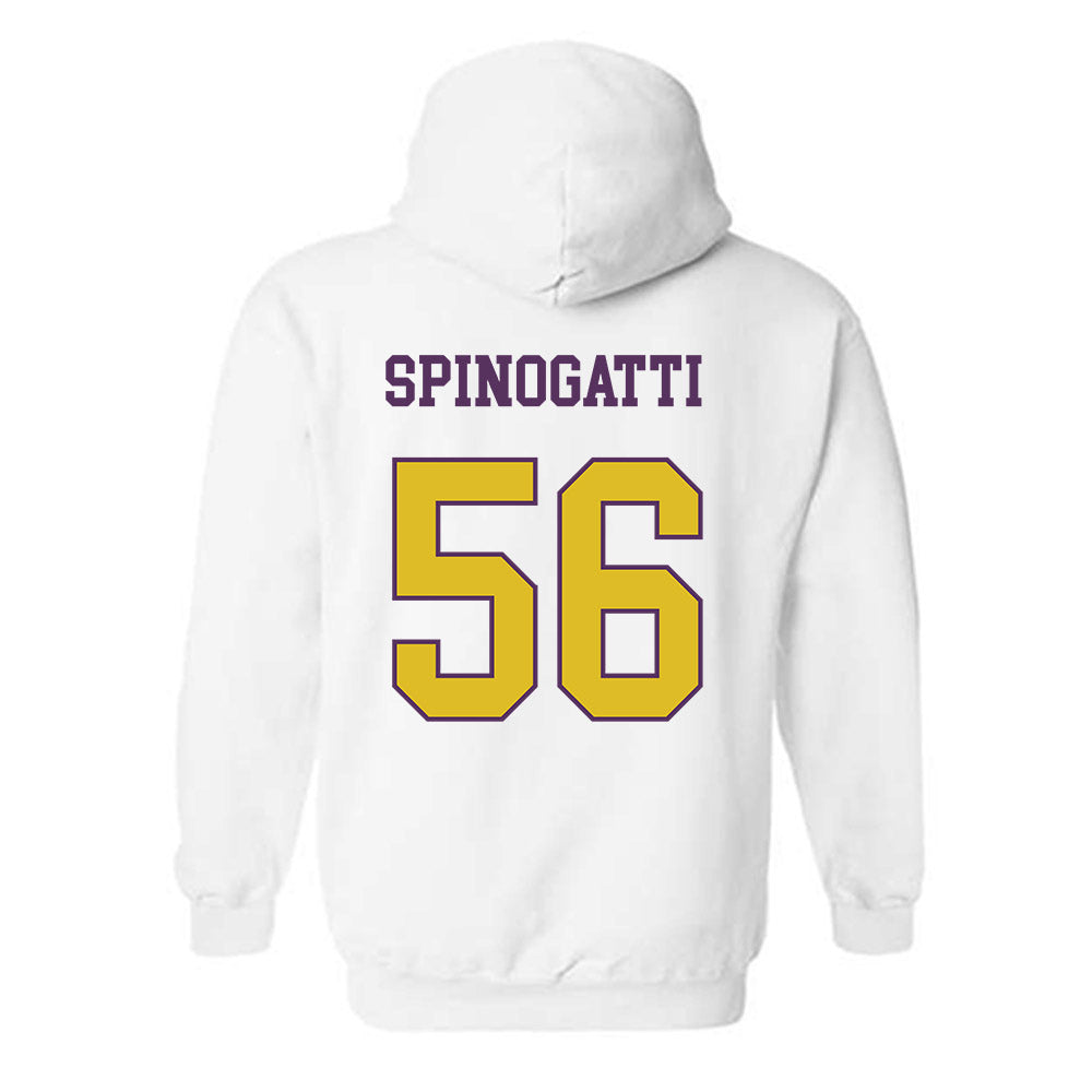 JMU - NCAA Football : Drew Spinogatti - Vintage Dukes Hooded Sweatshirt-1
