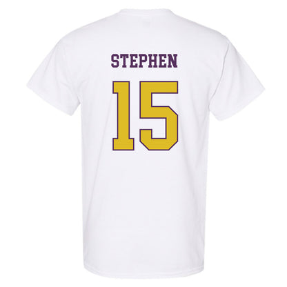 JMU - NCAA Men's Basketball : Joshua Stephen - Vintage Dukes T-Shirt-1