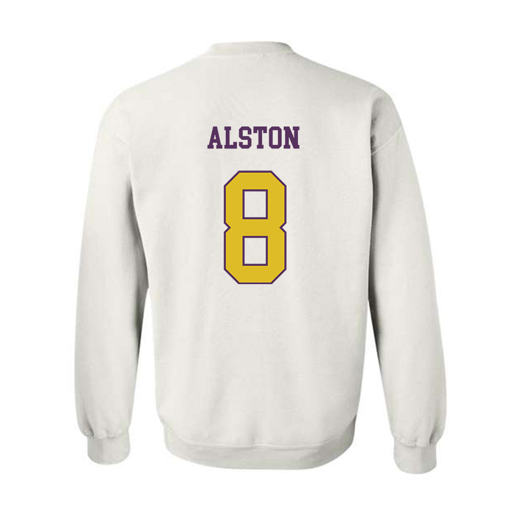 JMU - NCAA Football : Isaiah Alston - Vintage Dukes Crewneck Sweatshirt-1