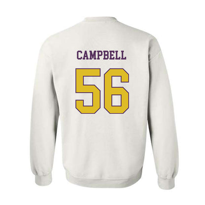 JMU - NCAA Football : JaKobe Campbell - Vintage Dukes Crewneck Sweatshirt-1