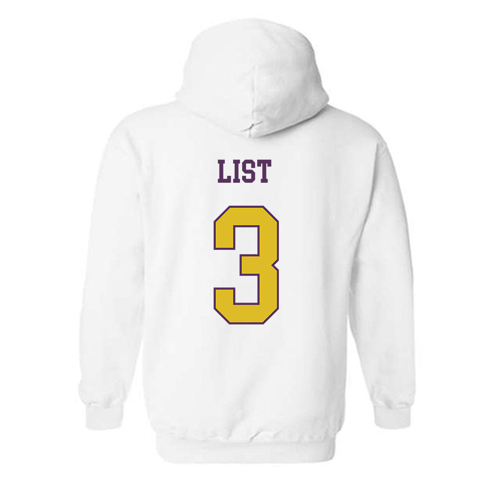 JMU - NCAA Softball : Payton List - Vintage Dukes Hooded Sweatshirt-1