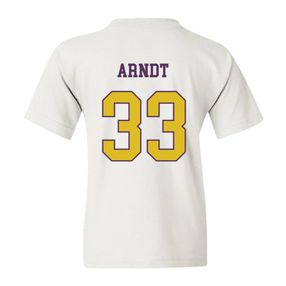 JMU - NCAA Women's Soccer : Aleigha Arndt - Vintage Dukes Youth T-Shirt-1